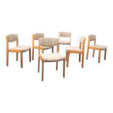 Set of six vintage designer chairs
