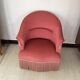 Toad armchair in Pink Velvet