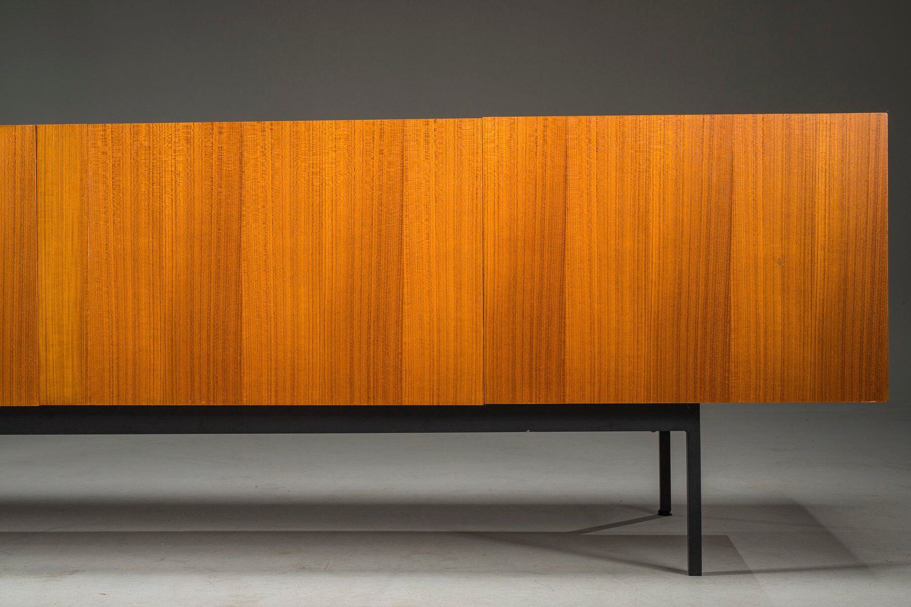 Vintage teak model B40 sideboard by Dieter Waeckerlin for Behr, 1960s