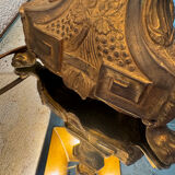 Antique church candlestick lamp