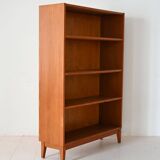 Scandinavian vintage oak bookcase