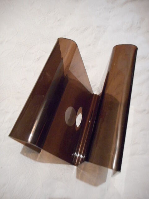 Smoked plexi magazine holders
