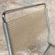 Bar stool high scoubidou vintage structure chrome