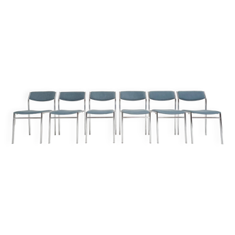 Set of 6 dining chairs by Gijs van der Sluis, 1960s