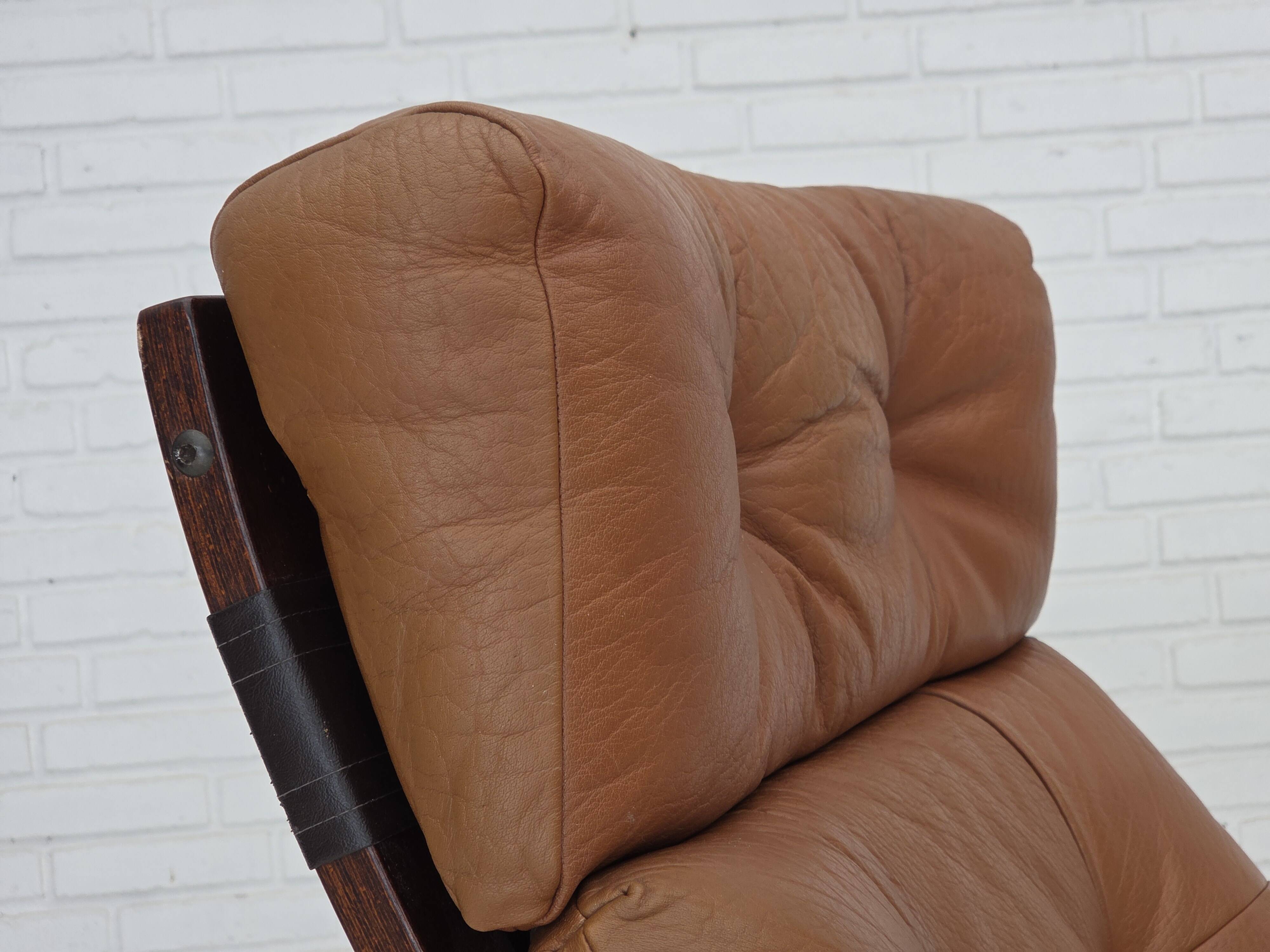 1970s, Norwegian design by Else & Nordahl Solheim, set of 2 chairs.