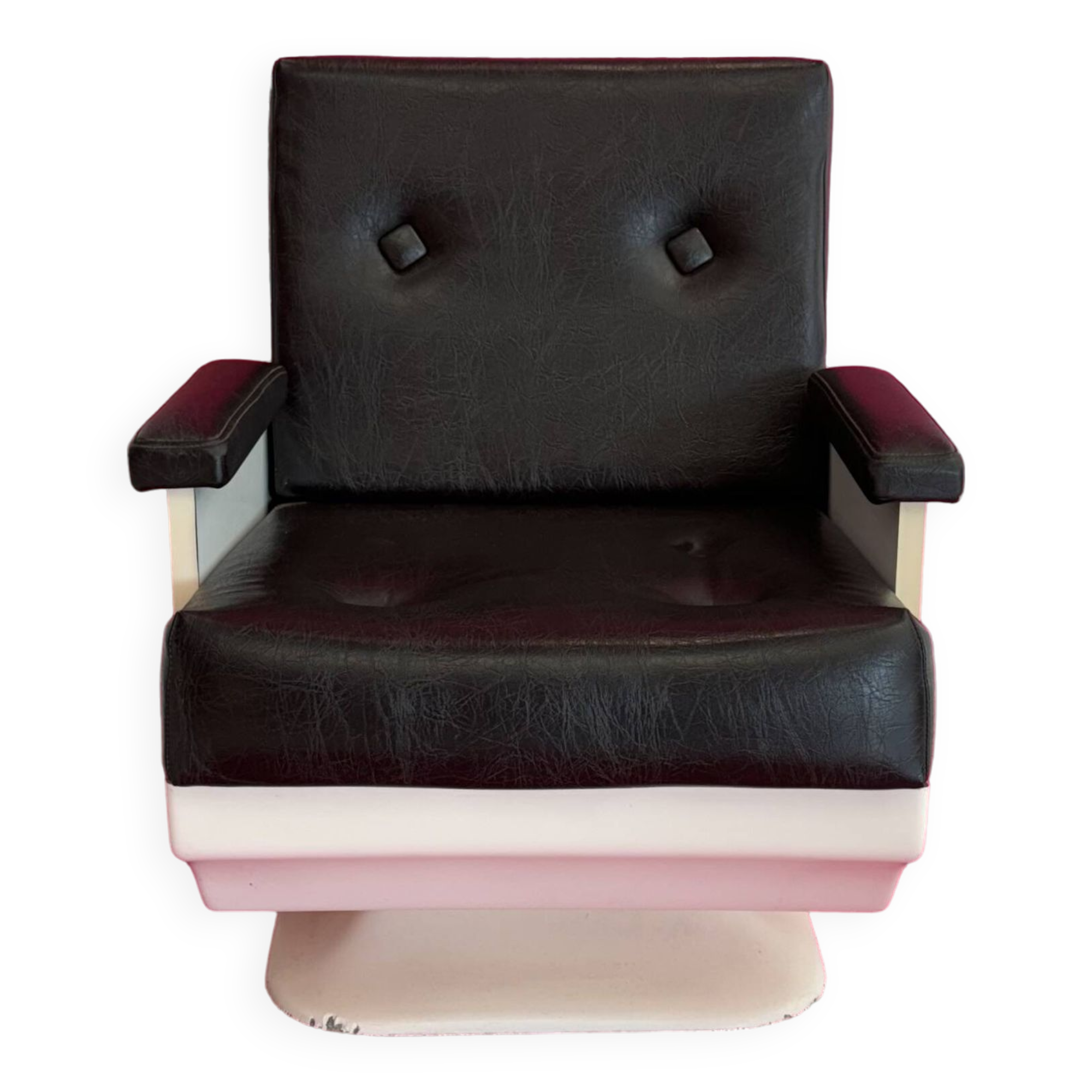 Leather armchair