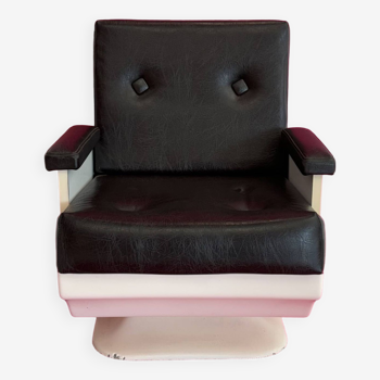 Leather armchair