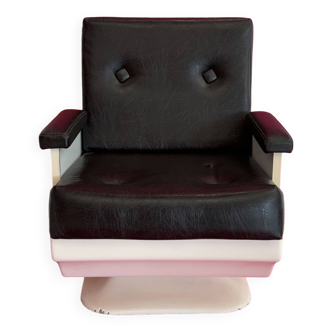 Fauteuil en cuir