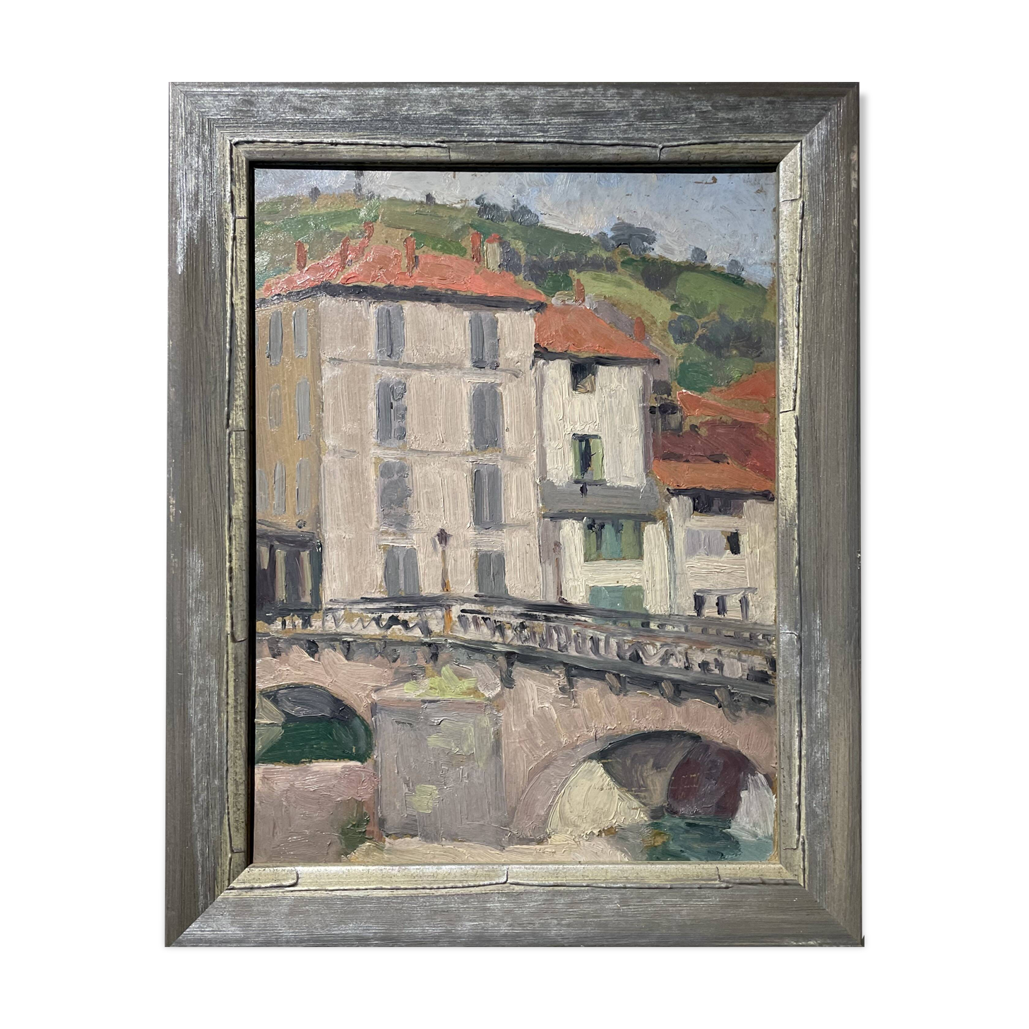 Oil on cardboard attr. to André-René Albarede