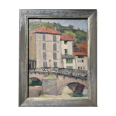 Huile sur carton attr. à André-René Albarede