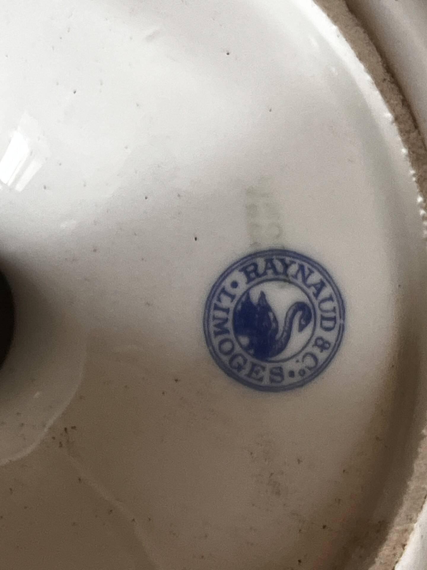 Antique compote dish