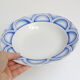 Set de 4 assiettes creuses Sarreguemines motif Arcades