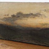 Oil on canvas, landscape, Gaston Bouy