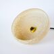 Clichy glass suspension, Dark Yellow, 1930 - 20 x 6.5 cm
