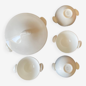 Gien France white ceramic mould service – SASLPA2