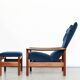 Fauteuil Rock Royal avec Ottoman par Sven Ivar Dysthe pour Arnestad Bruk