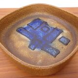 Glazed Lava Ceramic Bowl from Scheurich, Germany, 1970s