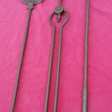 Ustensiles cheminée pelle pince