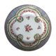 Porcelain plate of Sèvres style Louis XVI rose motif