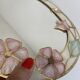 Vintage mirror in real mother-of-pearl and brass