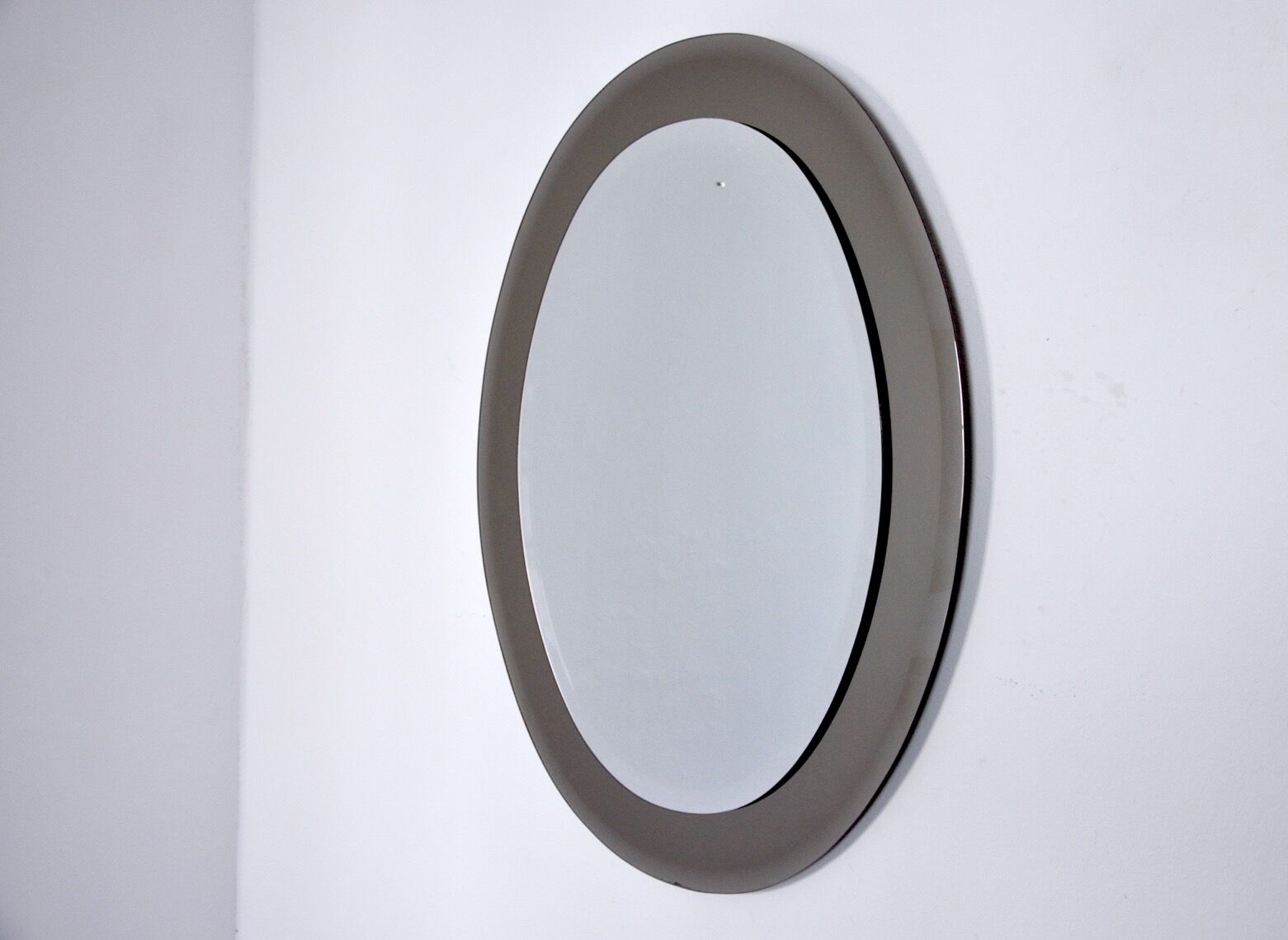 Beveled mirror by Rimadesio, Italy, 1970