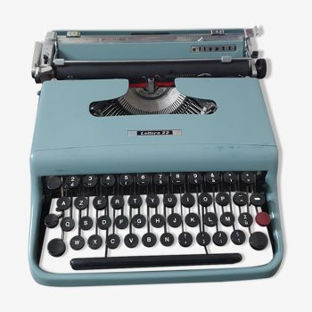 Machine à écrire Lettera 22 Olivetti design Marcello Nizzoli années 50
