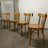 Set of 4 chairs baumann 1981