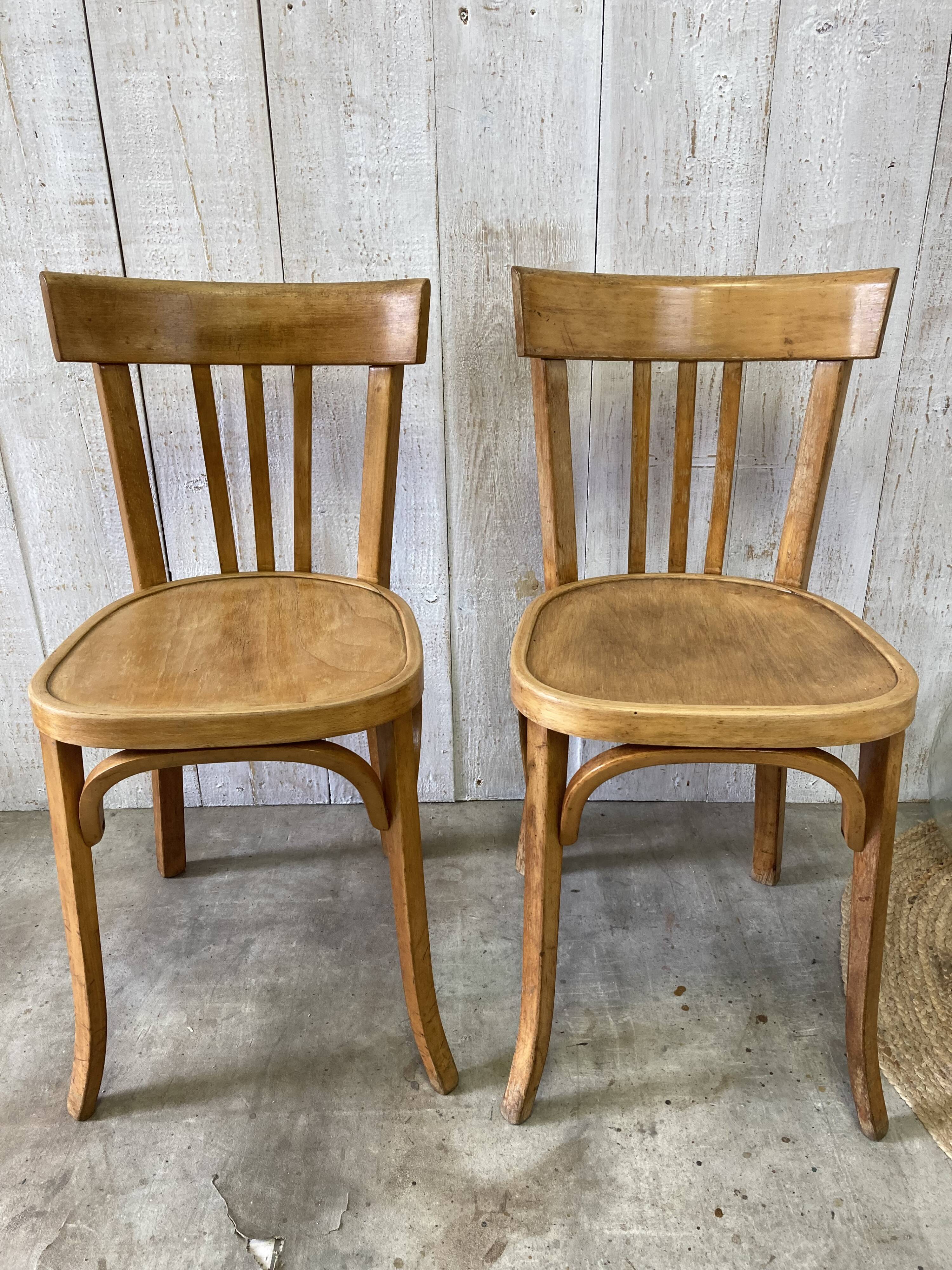 Paire chaises Baumann