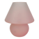 Mushroom lamp in pink Murano glass, vintage
