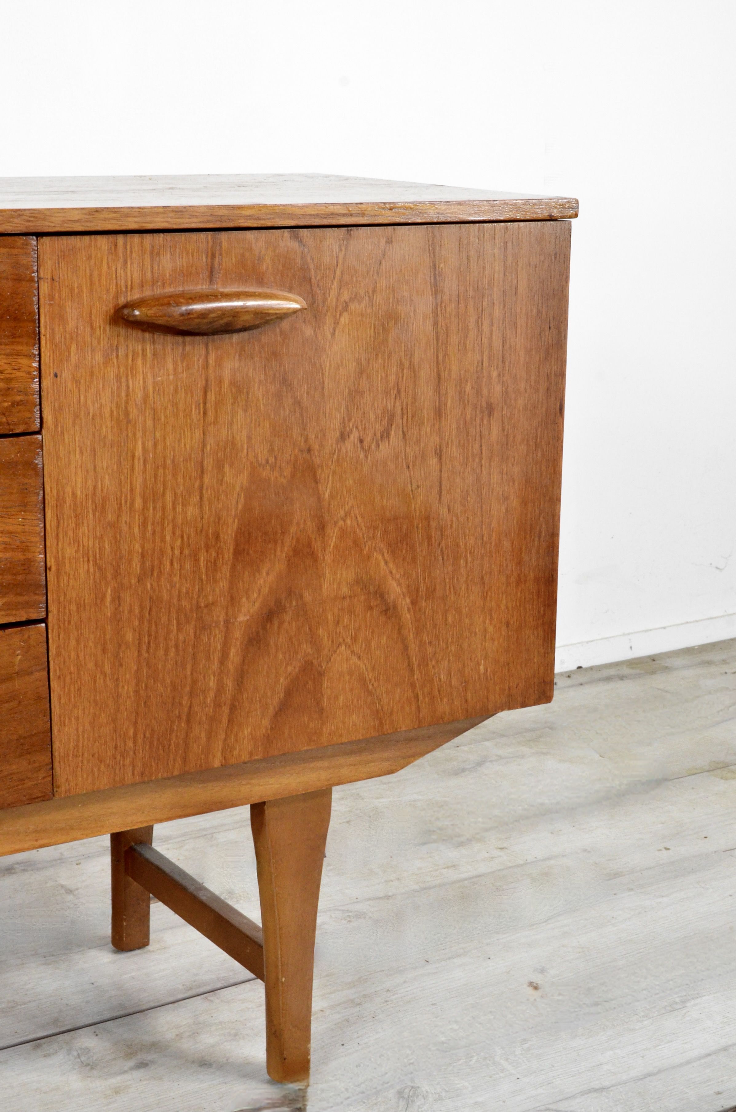 Midcentury Danish Style Petite Teak Sideboard. Vintage Modern / Danish / Scandinavian Style