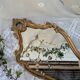 Gilded wood mirror