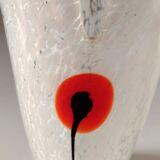 Handcrafted blown glass vase