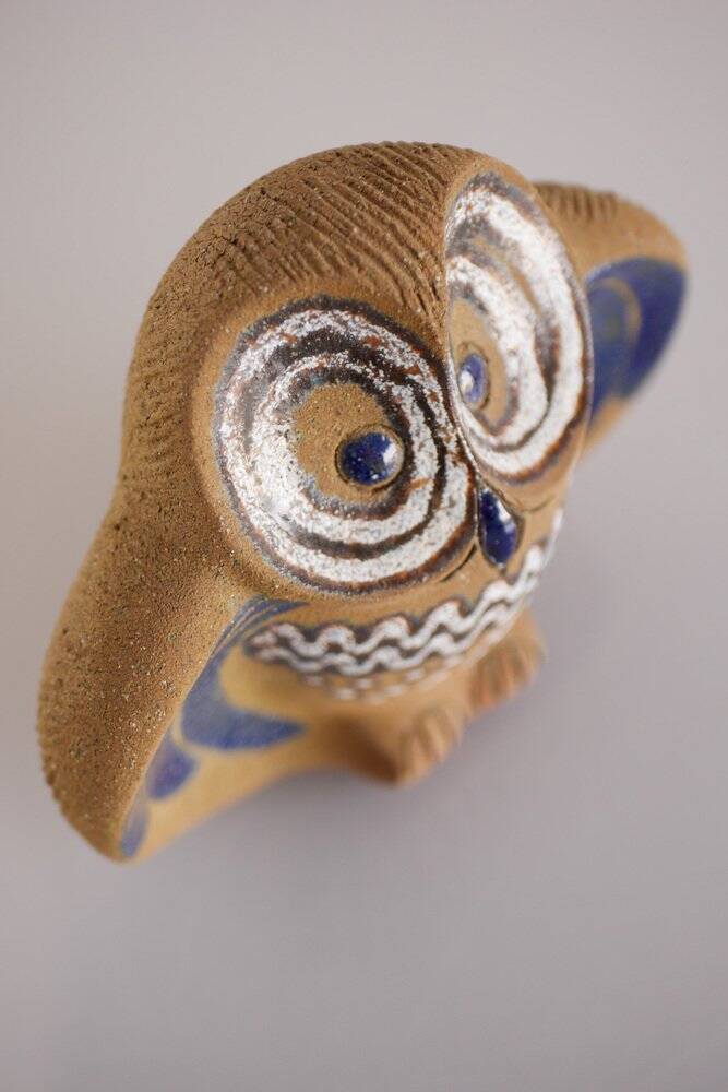 Mid-century modern pottery sculpture by Thomas Hellström for Nittsjö, Sweden, 1960s