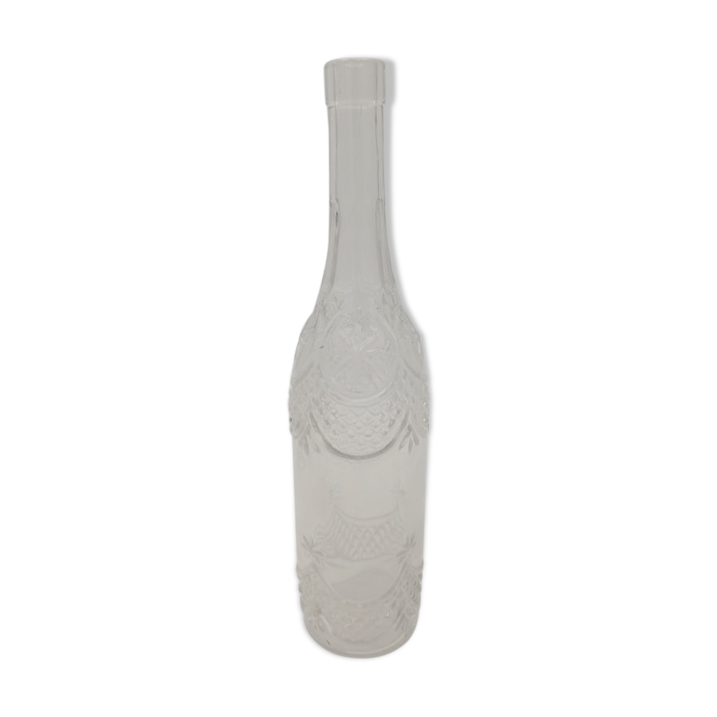 Bouteille en verre moulé