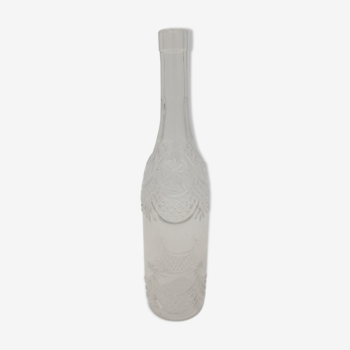 Molded glass bottle