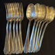 Set of 11 antique place settings – Saglier Frères & Cie, silversmiths in Paris