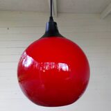 Globe pendant lamp from the 70s