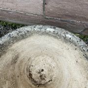 Reconstituted stone planter