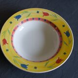 Hollow plates model tulip ceramic