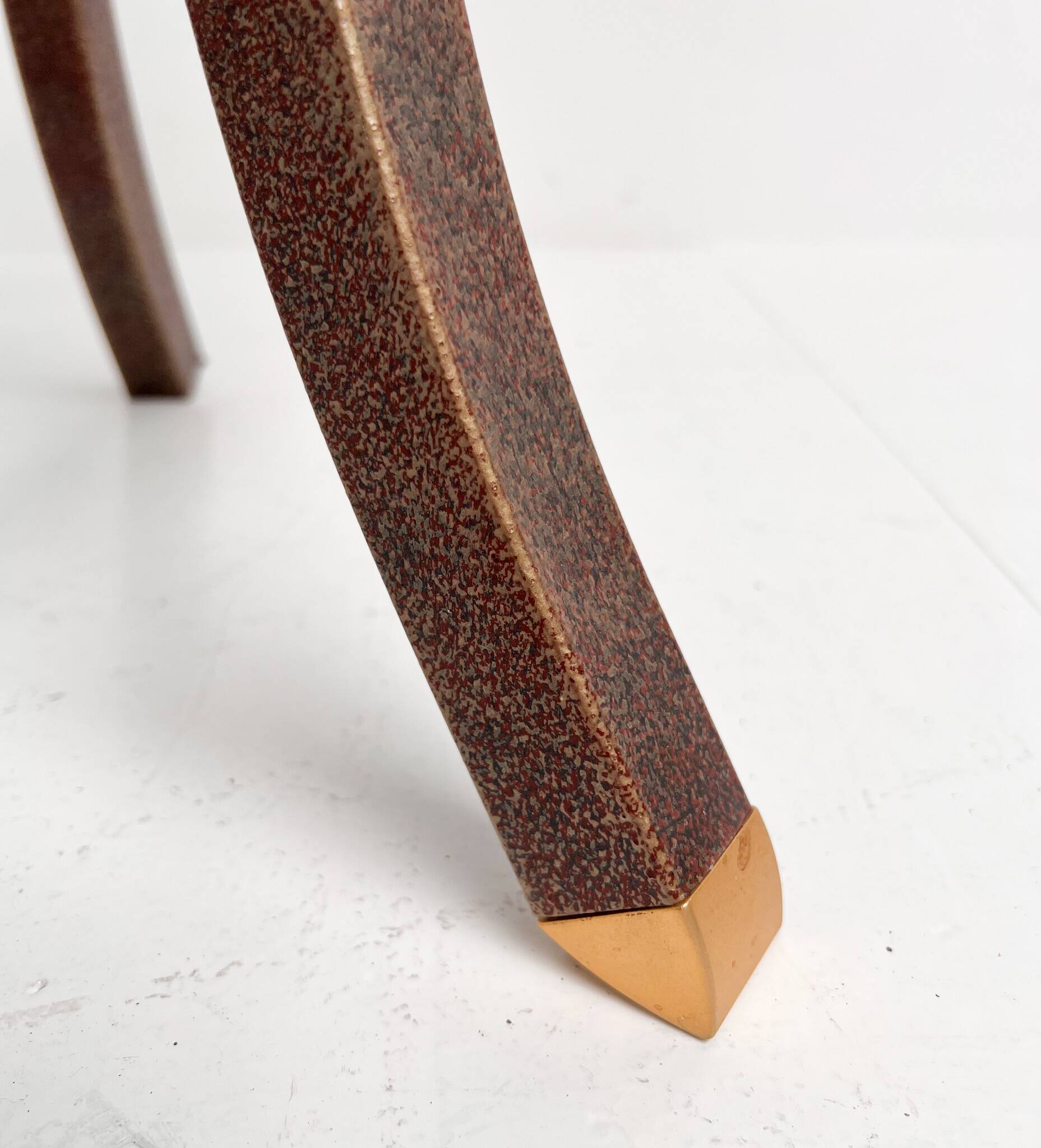 Set Art Deco side tables by Pierre Vandel, 1960s