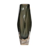 Sommerso Murano glass vase