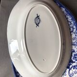 Lot of plates in earthenware creil mounteau