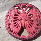 Vintage cast iron trivet