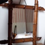 Very beautiful barber mirror from the 1950s
