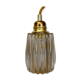 Vintage tulip walker made of thick glass