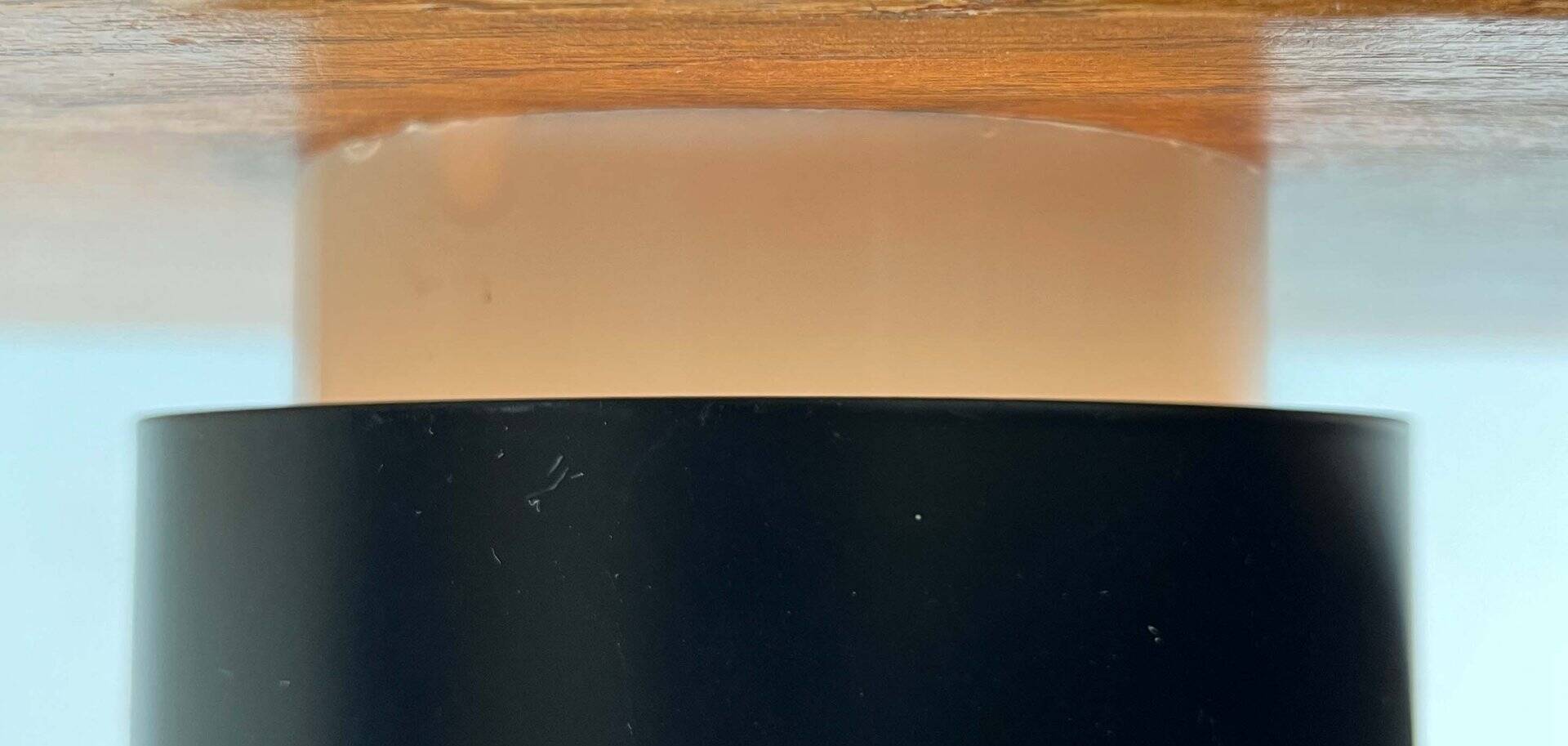 Vintage minimalist ceiling light from Ikea, 1980s.