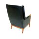 Fauteuil en cuir patiné, Suède, 1960