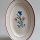 Oval plate k & g lunéville france