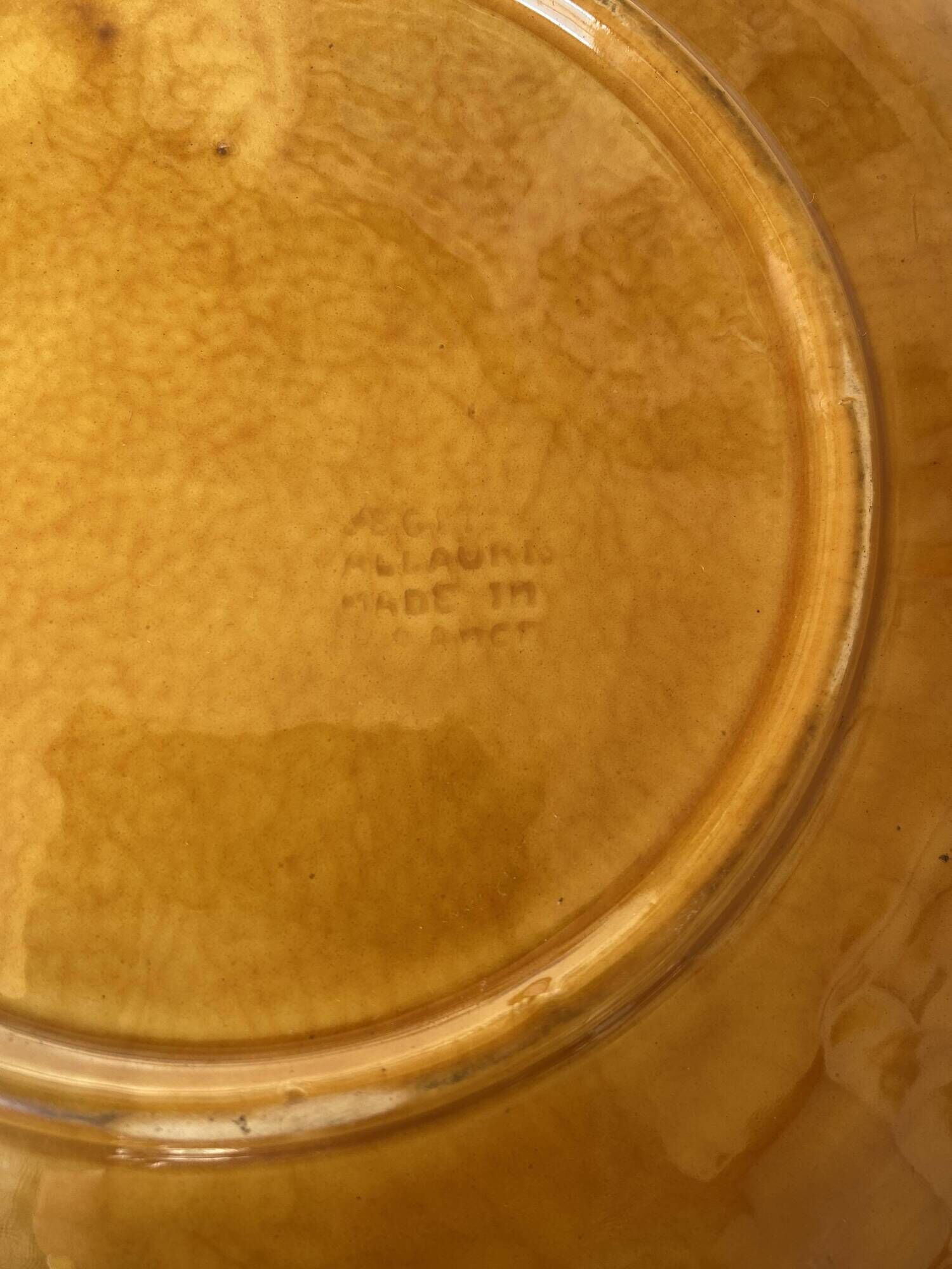 4 assiettes Vallauris et Biot années 60