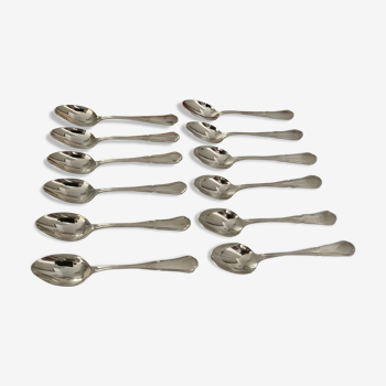 Box of 12 dessert spoons. Felix Brothers